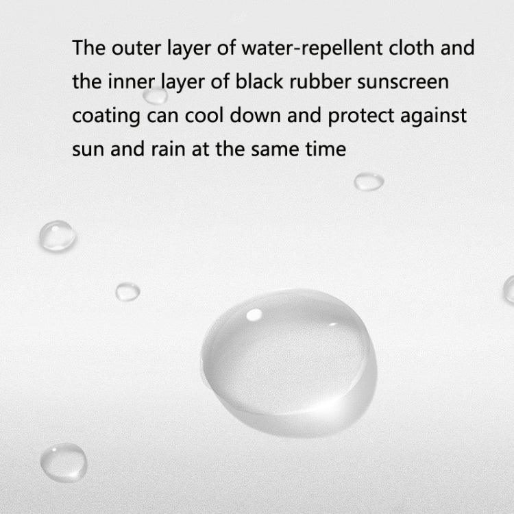 Guarda-chuva Multifuncional para Sol e Chuva 9033 com Ventoinha, Cola Prateada de Titânio, Proteção Solar e UV, Cabo Longo, Rosa, Preto, Verde Tinta