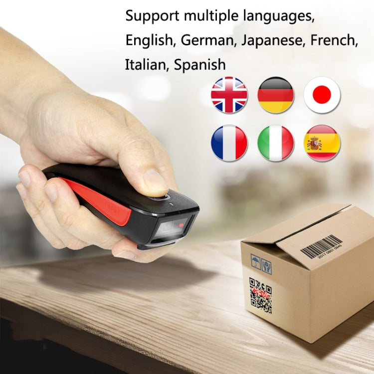 Leitor de Código de Barras Bluetooth Sem Fios NETUM Portátil para Armazém e Expresso, Modelo: C990 Bidimensional, C750 Bidimensional, C990 Bidimensional, C740 Unidimensional