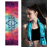Fitness Cold Towel Outdoor Sports Cooling Quick-Drying Towel, Size: 100 x 30cm, Quick-Drying Towel, Size: 100 x 30cm(Greenery), Quick-Drying Towel, Size: 100 x 30cm(Maple), Quick-Drying Towel, Size: 100 x 30cm(Sky)