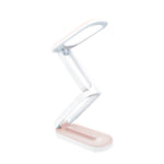 Candeeiro de Secretária LED YAGE T125 USB Dobrável para Leitura com Luz para Proteção dos Olhos, Branco Porcelana, Azul Branco, Rosa Branco