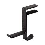 JD039 Clipe Metálico Suporte para Auscultadores de Secretária Gancho para Auscultadores, Branco, Preto