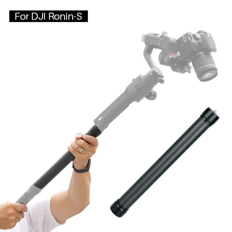 Haste de Extensão em Fibra de Carbono para Estabilizador de Mão Ulanzi Agimbalgear Para DJI RONIN-S, Para DJI RONIN-S Comprimento: 35,5cm