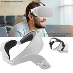 Headset VR Confortável que Não Pressiona o Rosto Headset Ergonómico VR para Oculus Quest2