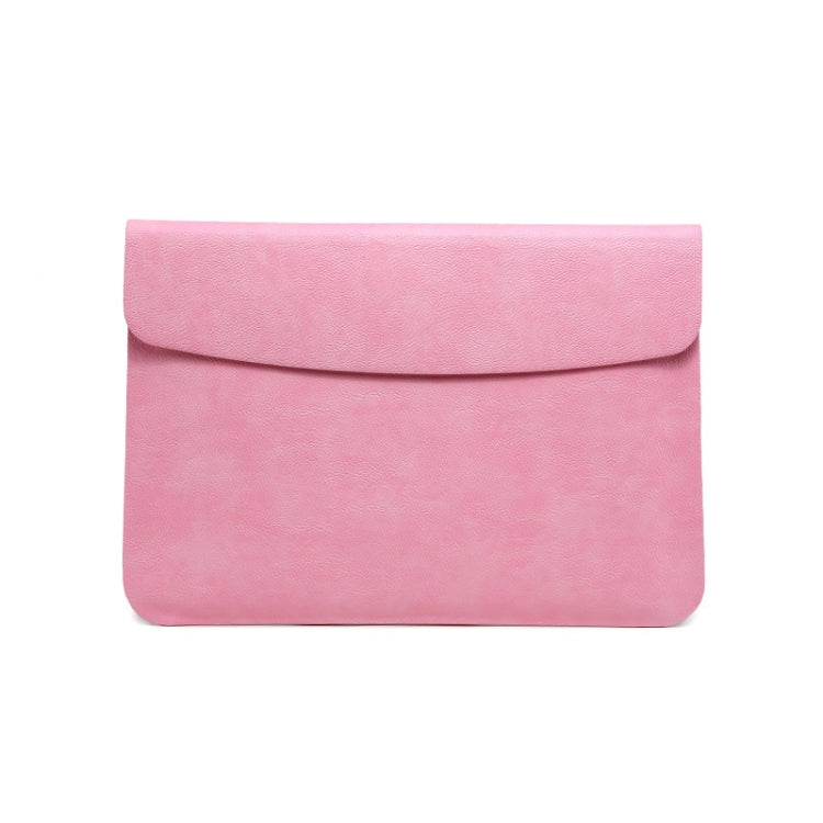 Forro de mala horizontal com textura litchi para portátil MacBook, 11 polegadas A1370 / 1465, 12 polegadas A1534, 13,3 polegadas A1502 / 1425/1466/1369, 15,4 polegadas A1398