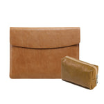 Forro de mala horizontal com textura litchi para portátil MacBook, 11 polegadas A1370 / 1465, 12 polegadas A1534, 13,3 polegadas A1502 / 1425/1466/1369, 15,4 polegadas A1398