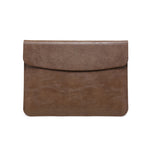 Forro de mala horizontal com textura litchi para portátil MacBook, 11 polegadas A1370 / 1465, 12 polegadas A1534, 13,3 polegadas A1502 / 1425/1466/1369, 15,4 polegadas A1398