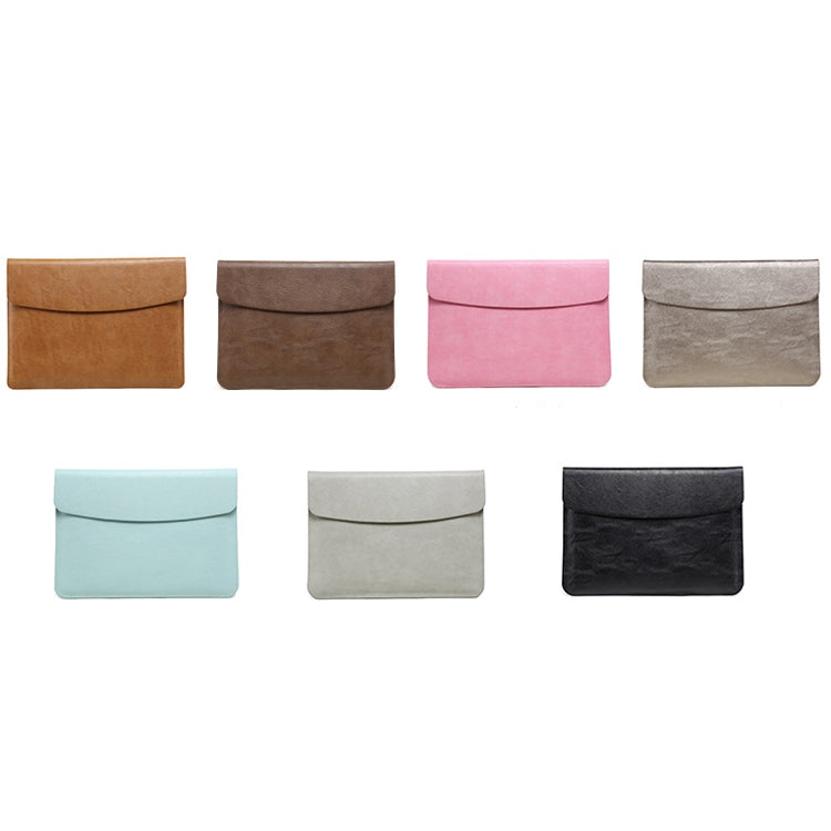 Horizontal Litchi Texture Laptop Bag Liner Bag For MacBook, 13 Inch A1708 / 1706/1989 / A2337 / A2338, 15 Inch A1707 / 1990, Pro 16 Inch A2141