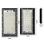 Luz LED de Inundação Impermeável para Exterior Iluminação de Jardim Luz para Obras, Especificações:, 100W 96 Leds (Branco Frio)