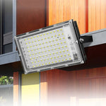 Luz LED de Inundação Impermeável para Exterior Iluminação de Jardim Luz para Obras, Especificações:, 100W 96 Leds (Branco Frio)
