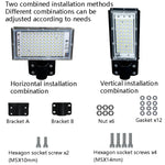 Luz LED Impermeável para Iluminação de Estrada e Pátio, 50W