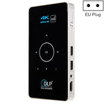 Projetor Mini DLP HD Inteligente C6 1G+8G Sistema Android Portátil para Casa e Telemóvel, Ficha EUA (Preto), Ficha UE (Preto), Ficha Reino Unido (Preto), Ficha AU (Preto), Ficha EUA (Branco), Ficha AU (Branco)