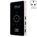 Projetor Mini DLP HD Inteligente C6 1G+8G Sistema Android Portátil para Casa e Telemóvel, Ficha EUA (Preto), Ficha UE (Preto), Ficha Reino Unido (Preto), Ficha AU (Preto), Ficha EUA (Branco), Ficha AU (Branco)
