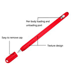 Capa protetora de silicone para stylus 5 unidades, para Apple Pencil 1, para Apple Pencil 2
