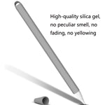 Capa protetora de silicone para stylus 5 unidades, para Apple Pencil 1, para Apple Pencil 2