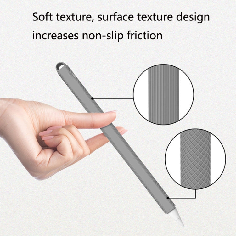 Capa protetora de silicone para stylus 5 unidades, para Apple Pencil 1, para Apple Pencil 2