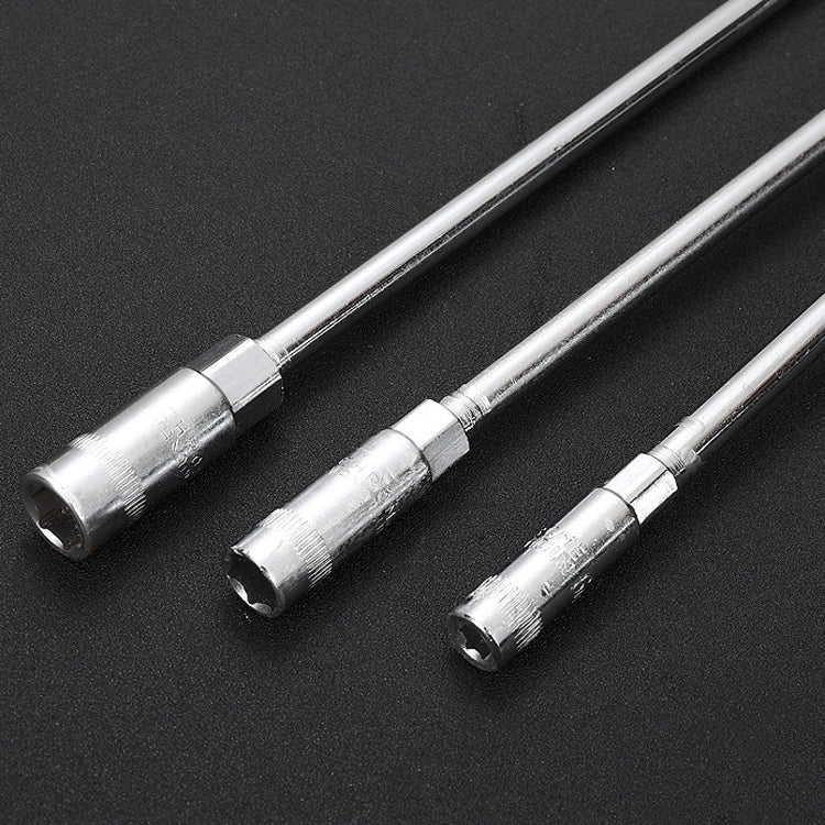 T-Wrench Car Assembly Repair Sleeve Wrench Hexagon Lengthening Socket, 6mm, 7mm, 8mm, 9mm, 10mm, 11mm, 12mm, 13mm, 14mm, 15mm, 16mm, 17mm, 18mm, 19mm