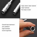 T-Wrench Car Assembly Repair Sleeve Wrench Hexagon Lengthening Socket, 6mm, 7mm, 8mm, 9mm, 10mm, 11mm, 12mm, 13mm, 14mm, 15mm, 16mm, 17mm, 18mm, 19mm