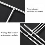 T-Wrench Car Assembly Repair Sleeve Wrench Hexagon Lengthening Socket, 6mm, 7mm, 8mm, 9mm, 10mm, 11mm, 12mm, 13mm, 14mm, 15mm, 16mm, 17mm, 18mm, 19mm