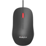 Lenovo Thinkplus M80 Rato Ergonómico Leve para Portátil de Escritório, Com Fios, Sem Fios
