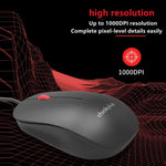 Lenovo Thinkplus M80 Rato Ergonómico Leve para Portátil de Escritório, Com Fios, Sem Fios