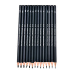 Conjunto de Lápis de Grafite para Esboço e Desenho