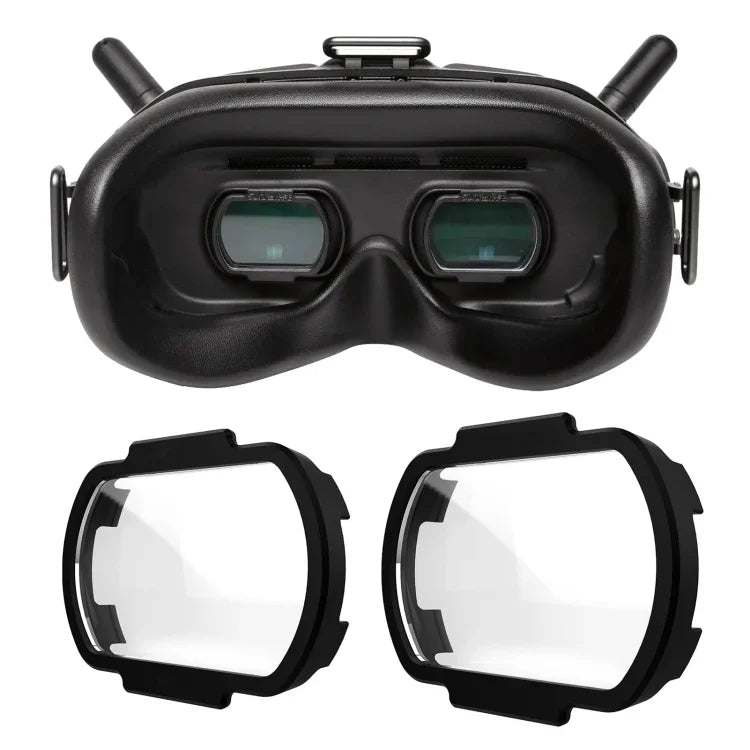Sunnylife FV-Q9334 2 PCS Lentes de Miopia Lentes Corretivas Asféricas para DJI FPV Goggles V2, 100 Graus, 150 Graus, 200 Graus, 250 Graus, 300 Graus, 350 Graus, 400 Graus, 450 Graus, 500 Graus, 550 Graus, 600 Graus, 700 Graus, 800 Graus