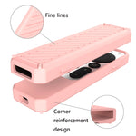 2 capas protetoras de silicone anti-queda para comando remoto, 2 peças (Preto), 2 peças (Azul Escuro), 2 peças (Laranja), 2 peças (Rosa), 2 peças (Amarelo), 2 peças (Verde Pinheiro)