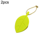 2 PCS Batente de Porta Criativo em Silicone em Forma de Folha Proteção Infantil Anti-Pinchamento Almofada de Segurança para Porta