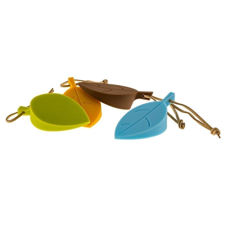 2 PCS Batente de Porta Criativo em Silicone em Forma de Folha Proteção Infantil Anti-Pinchamento Almofada de Segurança para Porta