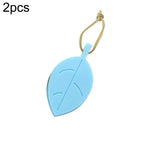 2 PCS Batente de Porta Criativo em Silicone em Forma de Folha Proteção Infantil Anti-Pinchamento Almofada de Segurança para Porta