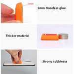 10 PCS Almofada Anti-impacto para Puxador de Porta e Parede em Silicone