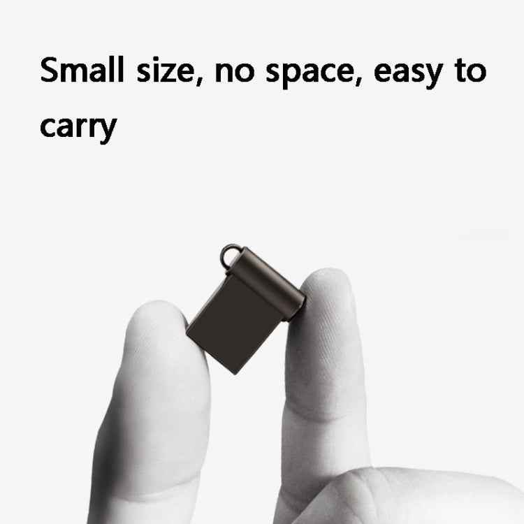 Zsumi1 Disco USB Mini Metal USB2.0 Alta Velocidade, 4GB, 8GB, 16GB, 32GB, 64GB, 128GB