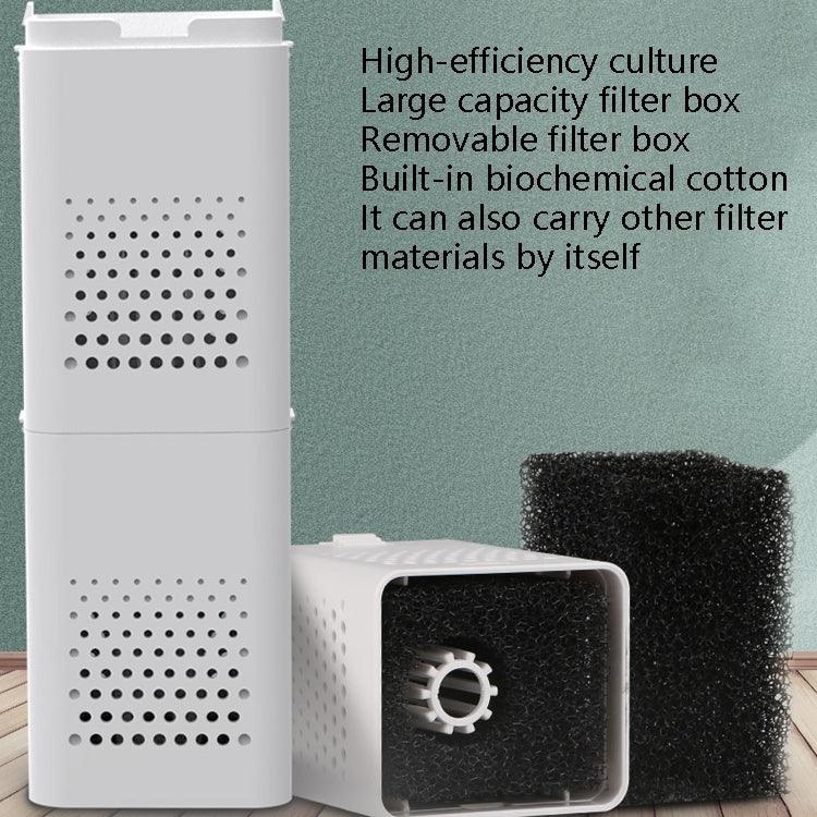 Bomba de Água para Aquário SunsunXiaoli Pequena 3 em 1, Filtro de Circulação, Plugue CN, 6W 500F, 15W 1000F