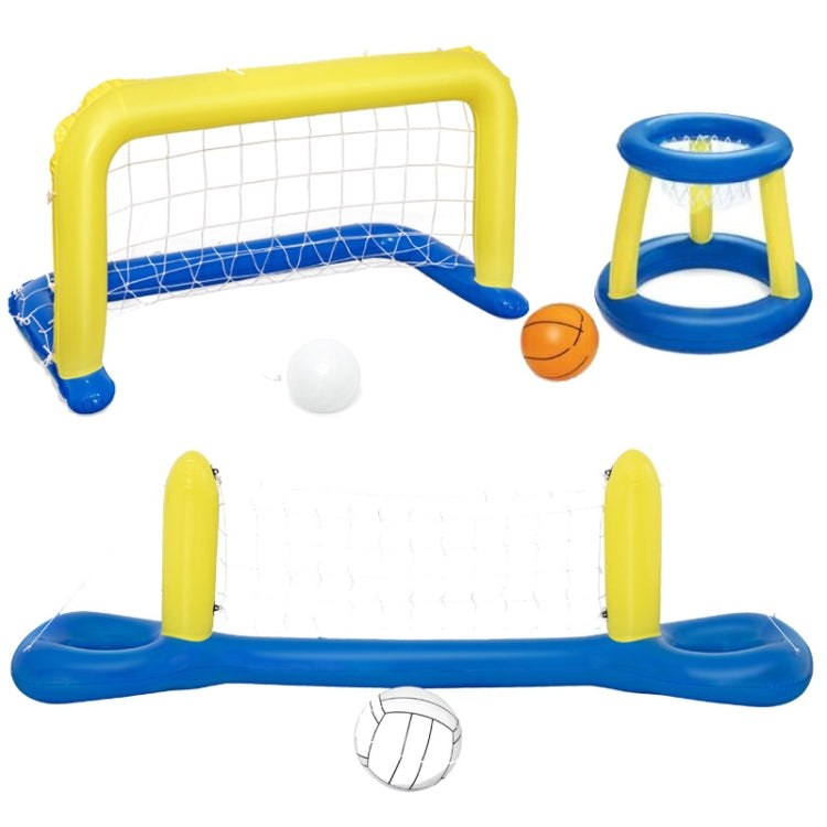 Brinquedos de Praia para Adultos, Crianças e Pais e Filhos para Piscina, Brinquedos Infláveis de Bola de Praia, Estilo:, 52133 Rede de Voleibol + Bola, 52123 Porta de Andebol + Bola, Conjunto 2 em 1 + 2 Bolas, Conjunto 3 em 1 + 3 Bolas