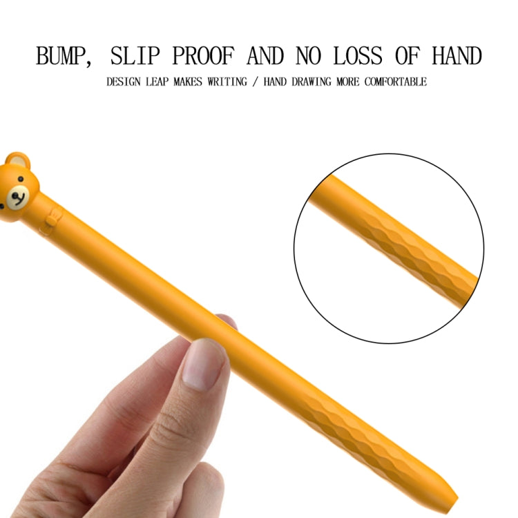 Capa Protetora de Silicone para Caneta Capacitiva de Desenho Animado Antiderrapante e Anti-Queda, Para Apple Pencil 1