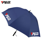 Guarda-chuva de Golfe PGM YS005 com Ventoinha Eléctrica Incorporada e Proteção Solar, Azul Escuro, Preto, Azul Lago