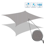 Toldo para Jardim e Piscina ao Ar Livre, Sombreiro, Vela de Sombra, Toldo Impermeável para Chuva, Tamanho: 2m x 1,8m, 2m x 1,8m