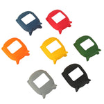Capa protetora de silicone para altifalante Bluetooth JBL Clip 4, Estilo 1 (Preto), Estilo 1 (Amarelo), Estilo 1 (Azul), Estilo 1 (Verde Exército), Estilo 1 (Cinza Prateado), Estilo 1 (Laranja), Estilo 1 (Vermelho)