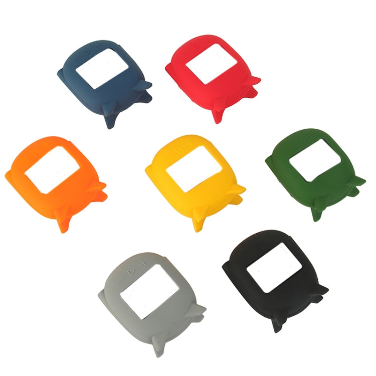 Capa protetora de silicone para altifalante Bluetooth JBL Clip 4, Estilo 1 (Preto), Estilo 1 (Amarelo), Estilo 1 (Azul), Estilo 1 (Verde Exército), Estilo 1 (Cinza Prateado), Estilo 1 (Laranja), Estilo 1 (Vermelho)