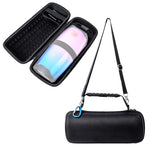 P403 Capa protetora EVA para altifalante JBL Pulse 4, caixa de armazenamento, bolsa portátil para exterior com alça de ombro e mosquetão