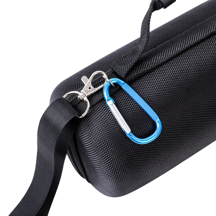 P403 Capa protetora EVA para altifalante JBL Pulse 4, caixa de armazenamento, bolsa portátil para exterior com alça de ombro e mosquetão