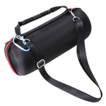 P403 Capa protetora EVA para altifalante JBL Pulse 4, caixa de armazenamento, bolsa portátil para exterior com alça de ombro e mosquetão