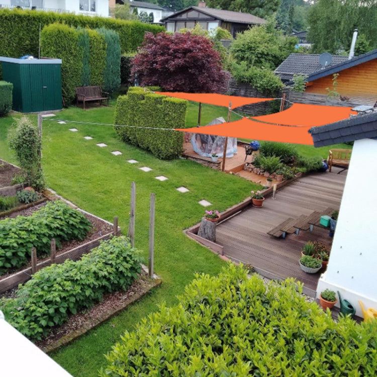 Vela de Sombra para Jardim ao Ar Livre, Toldo Impermeável Anti-UV, Tamanho: 2m x 5m, 2m x 5m