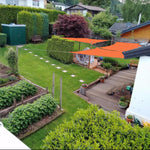 Vela de Sombra para Jardim ao Ar Livre, Toldo Impermeável Anti-UV, Tamanho: 2,5m x 3m, 2,5m x 3m