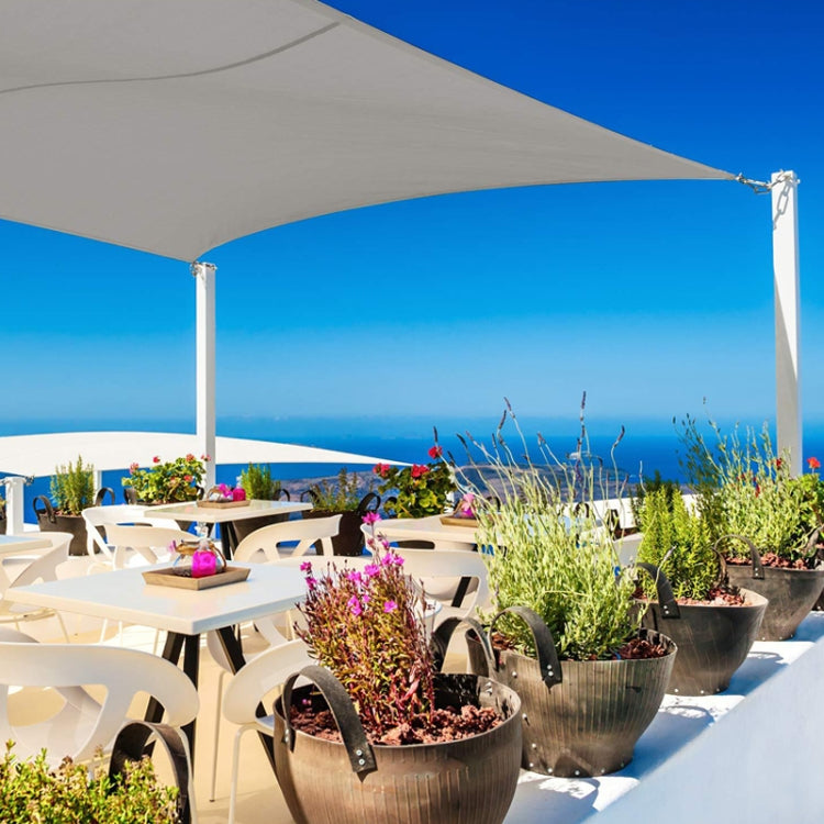 Vela de Sombra para Jardim ao Ar Livre, Toldo Impermeável Anti-UV, Tamanho: 3m x 4m, 3m x 4m