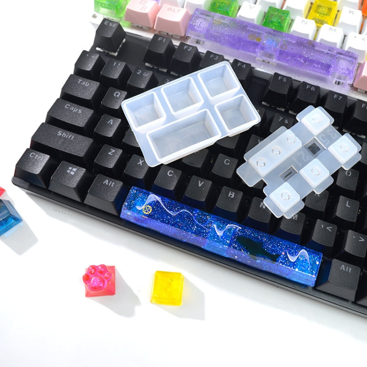 Molde de Silicone para Keycap DIY Molde de Silicone OEM para Teclado Mecânico, MD3520, MD3521, MD3522, MD3523, MD3524, MD3525