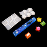Molde de Silicone para Keycap DIY Molde de Silicone OEM para Teclado Mecânico, MD3520, MD3521, MD3522, MD3523, MD3524, MD3525