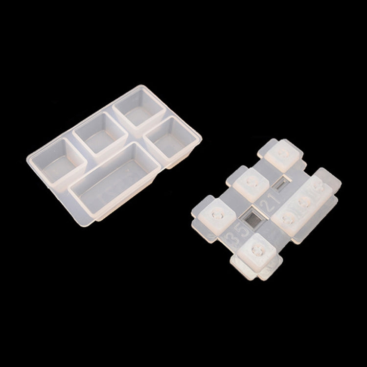 Molde de Silicone para Keycap DIY Molde de Silicone OEM para Teclado Mecânico, MD3520, MD3521, MD3522, MD3523, MD3524, MD3525