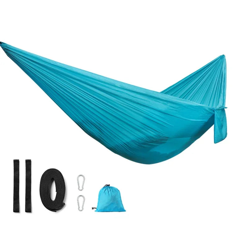 Rede de Dormir para Camping ao Ar Livre em Nylon, Balanço Simples, Entrega de Cor Aleatória, 0,9x2,45m Cor Aleatória