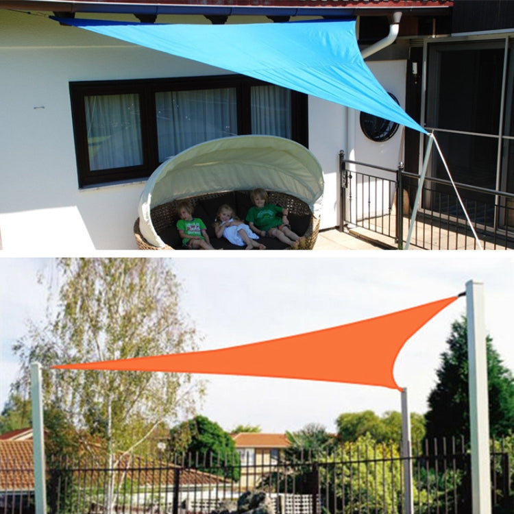 Vela de Sombramento Triangular para Jardim Exterior Impermeável e Anti-UV, Tamanho: 5m x 5m x 7.1m, 5m x 5m x 7.1m